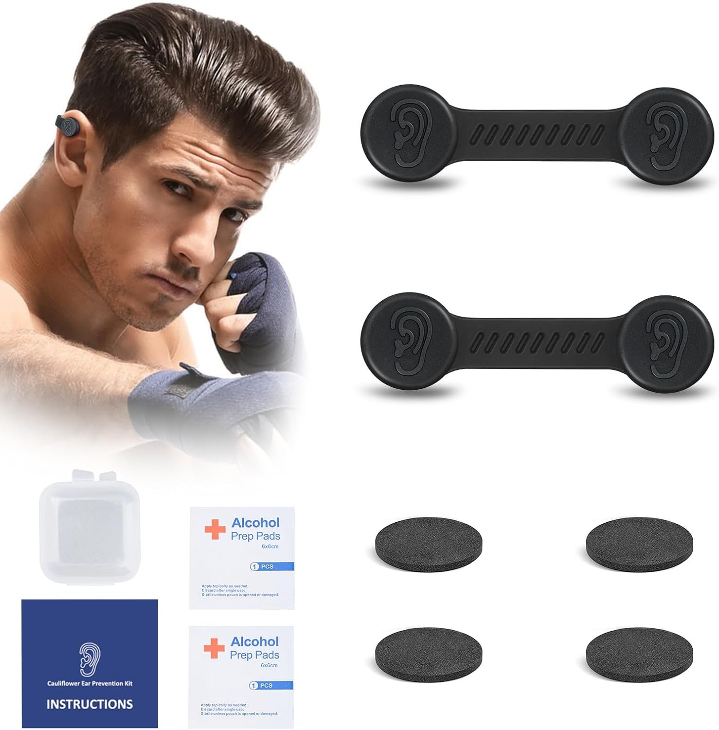 Cauliflower Ear Magnet Kit