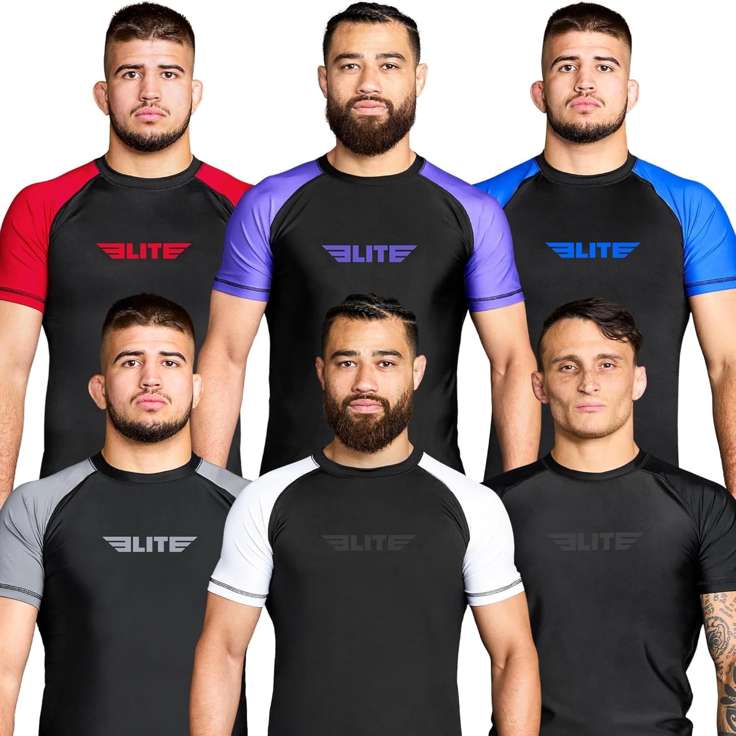 Elite Sports Short Sleeve Rash Guard
