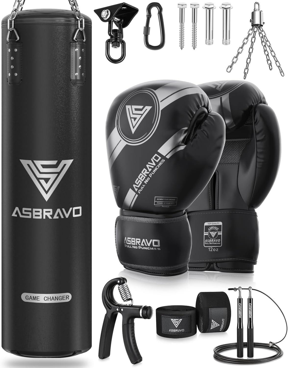ASBRAVO Punching Bag 4ft