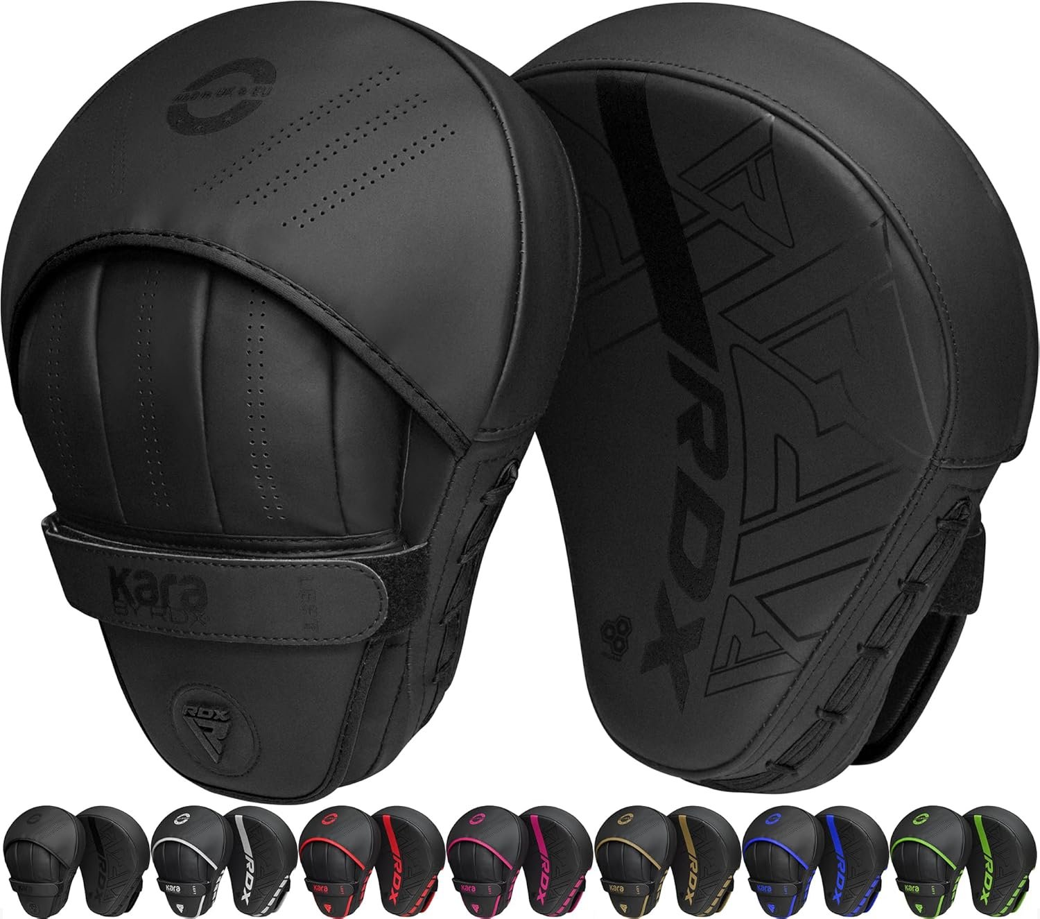 4. RDX Kara F6 Curved Focus Mitts — Best Ventilation
