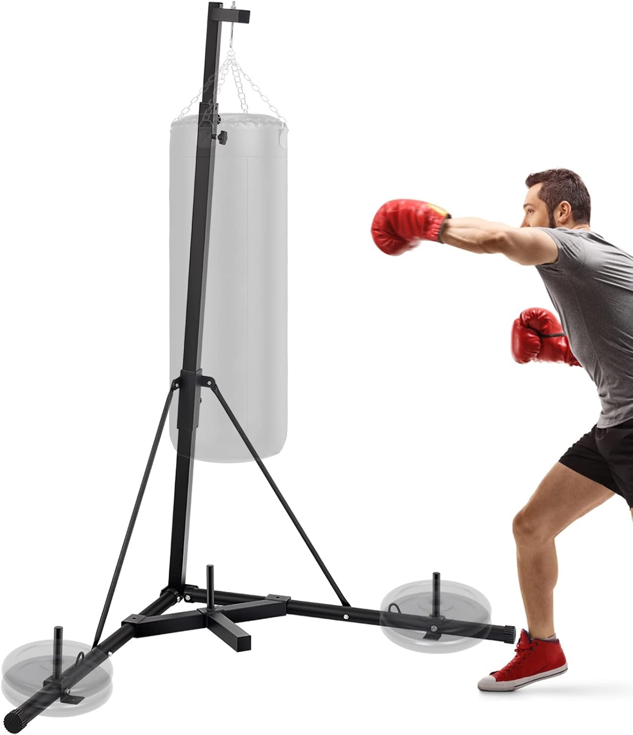 OrangeA Dual Station Boxing Stand