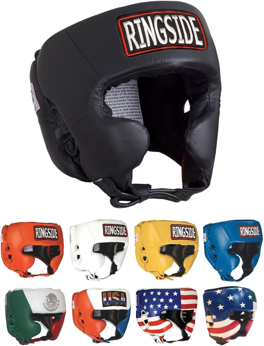 Ringside Competition Boxing Headgear with Cheeks