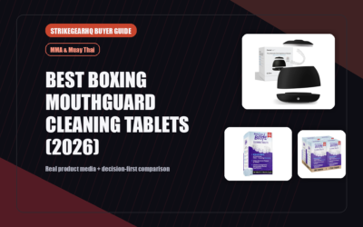 StrikeGearHQ real product featured banner for Best Boxing Mouthguard Cleaning Tablets (2026)