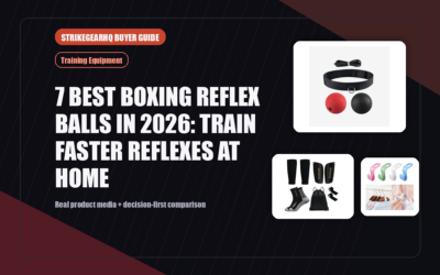 StrikeGearHQ real product featured banner for 7 Best Boxing Reflex Balls in 2026: Train Faster Reflexes at Home