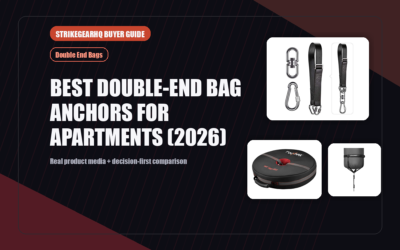 StrikeGearHQ real product featured banner for Best Double-End Bag Anchors for Apartments (2026)