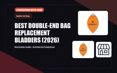StrikeGearHQ real product featured banner for Best Double-End Bag Replacement Bladders (2026)