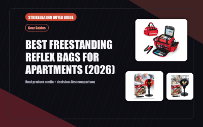 StrikeGearHQ real product featured banner for Best Freestanding Reflex Bags for Apartments (2026)