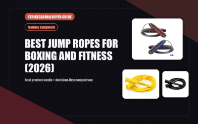 StrikeGearHQ real product featured banner for Best Jump Ropes for Boxing and Fitness (2026)