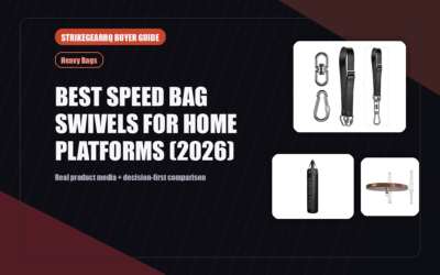 StrikeGearHQ real product featured banner for Best Speed Bag Swivels for Home Platforms (2026)