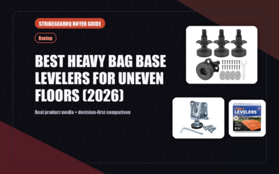 Best Heavy Bag Base Levelers for Uneven Floors (2026) real product featured banner