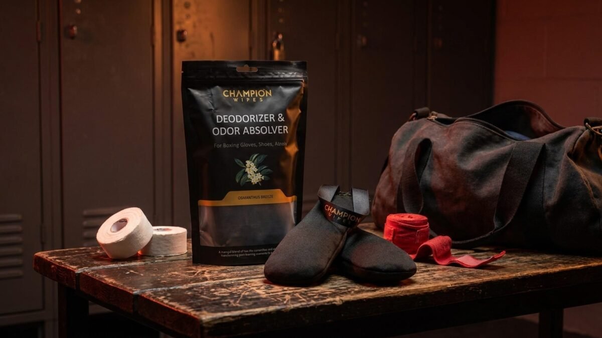 StrikeGearHQ realistic product-source feature image for Best Boxing Glove Deodorizer Pouches for Gym Bags (2026)