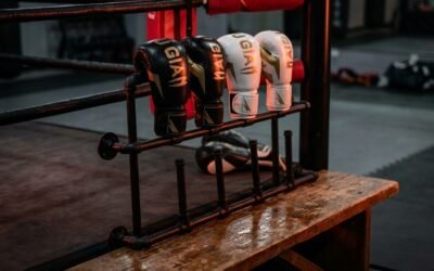 StrikeGearHQ realistic product-source feature image for Best Boxing Glove Display Wall Racks for Home Gyms (2026)