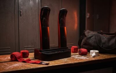 StrikeGearHQ realistic product-source feature image for Best Boxing Glove Drying Fans for Daily Training (2026)