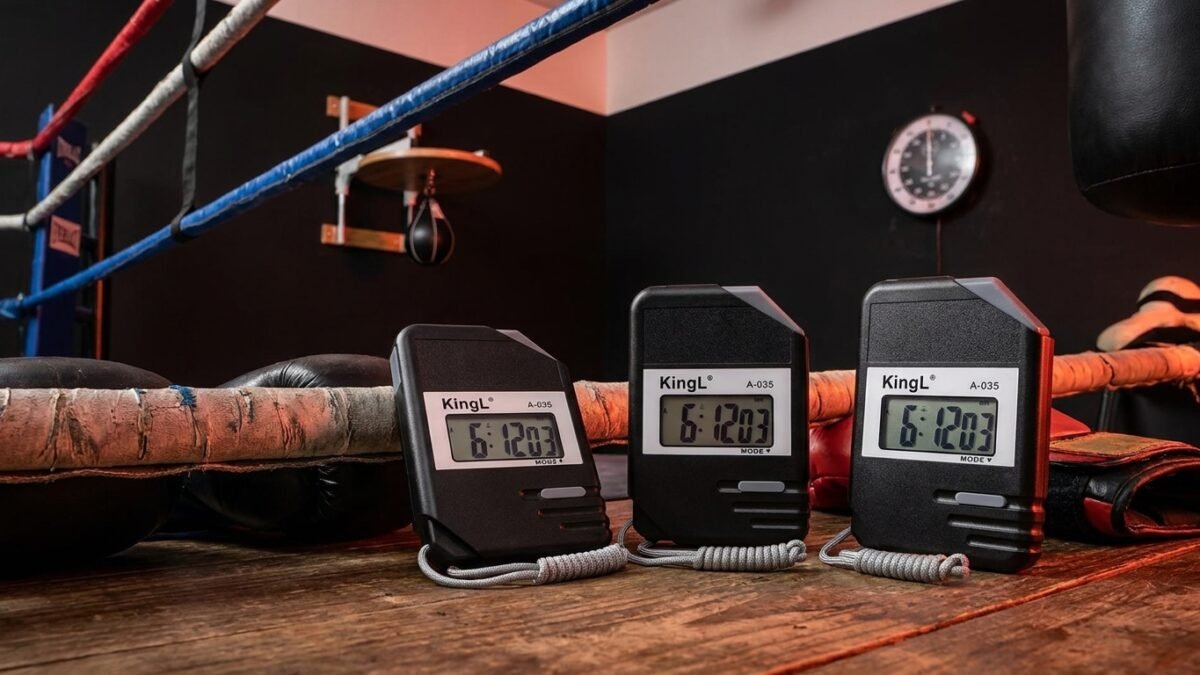 StrikeGearHQ realistic product-source feature image for Best Boxing Interval Timers for Home Training (2026)
