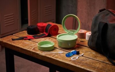StrikeGearHQ realistic product-source feature image for Best Boxing Mouthguard Drying Racks for Sinks (2026)