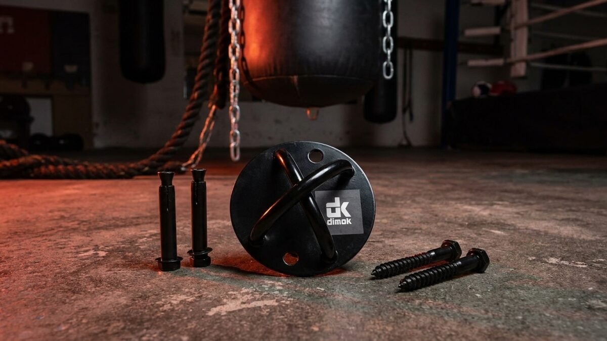 StrikeGearHQ realistic product-source feature image for Best Heavy Bag Ceiling Anchors for Basement Gyms (2026)