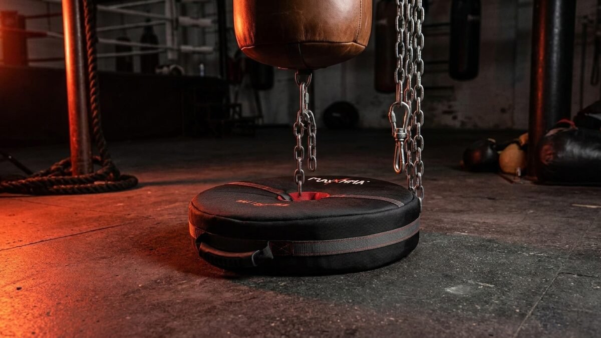 StrikeGearHQ realistic product-source feature image for Best Heavy Bag Floor Anchors for Apartments (2026)