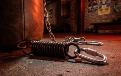 StrikeGearHQ realistic product-source feature image for Best Heavy Bag Spring Mounts for Home Boxing (2026)