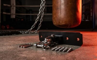 StrikeGearHQ realistic product-source feature image for Best Heavy Bag Swivels for Home Gyms (2026)