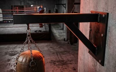 StrikeGearHQ realistic product-source feature image for Best Heavy Bag Wall Mounts for Home Gyms (2026)