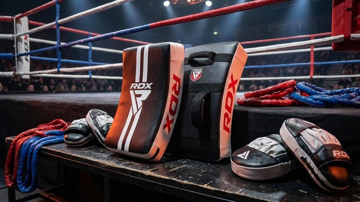 StrikeGearHQ realistic product-source feature image for Best Kick Shields for Muay Thai and MMA Training (2026)