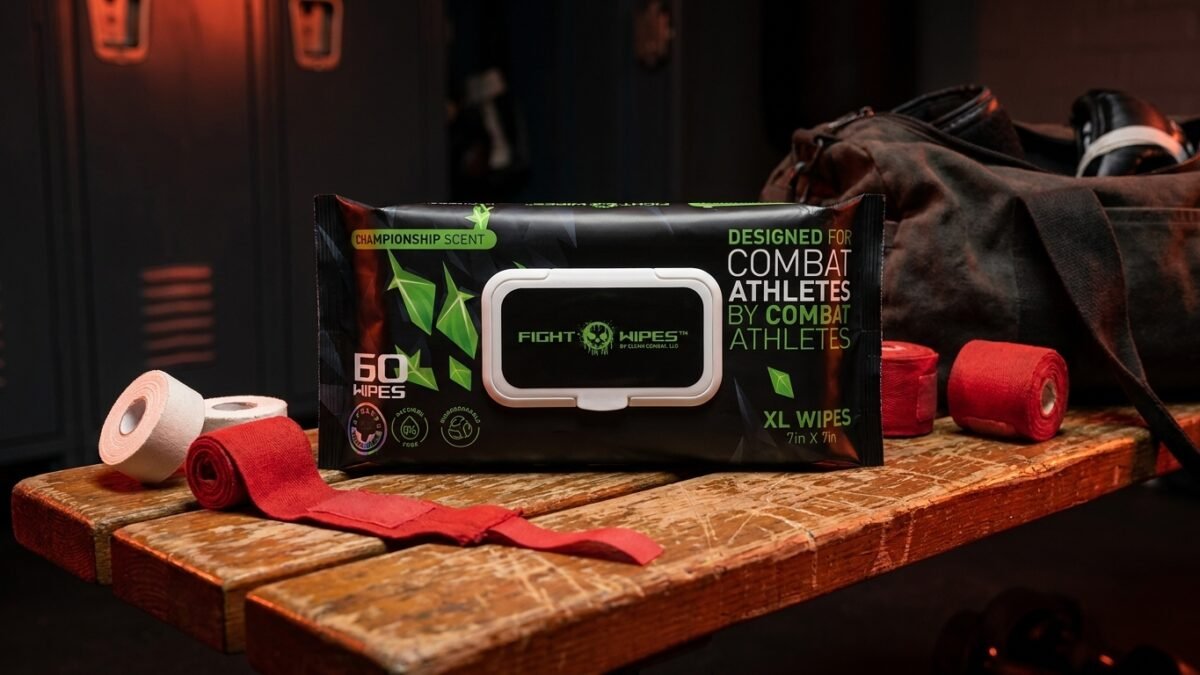 StrikeGearHQ realistic product-source feature image for Best Mitt Cleaning Wipes for Boxing and MMA Gyms (2026)