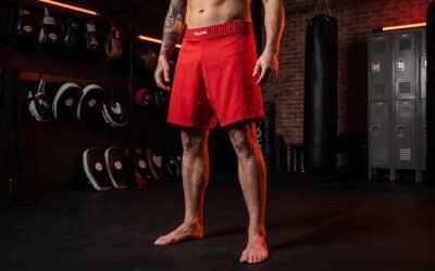 StrikeGearHQ realistic product-source feature image for Best Muay Thai Shorts for Training & Competition (2026)