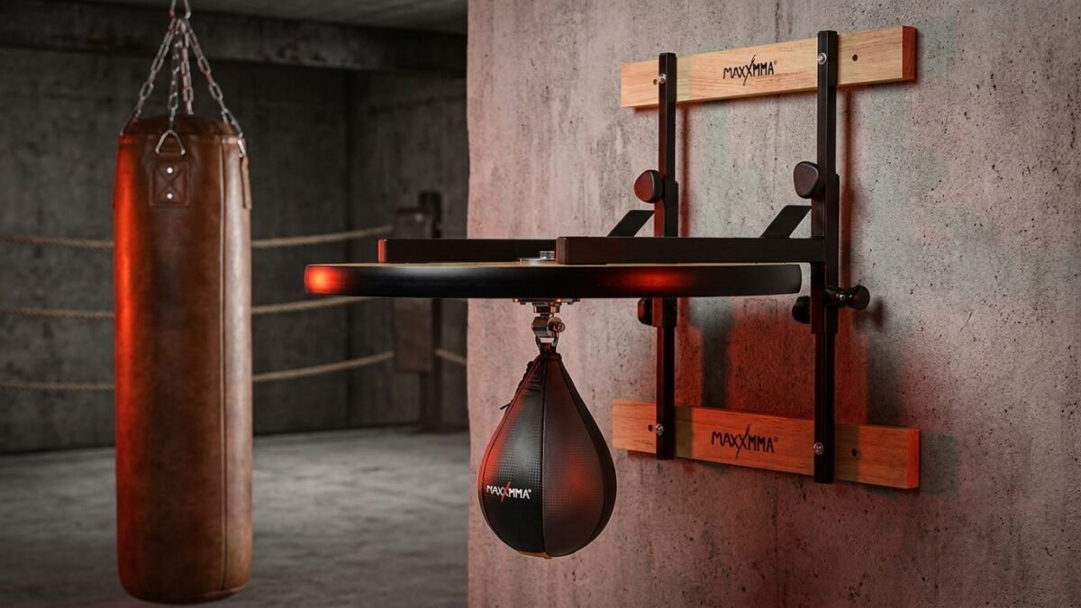 StrikeGearHQ realistic product-source feature image for Best Speed Bag Platform Wall Brackets for Home Gyms (2026)
