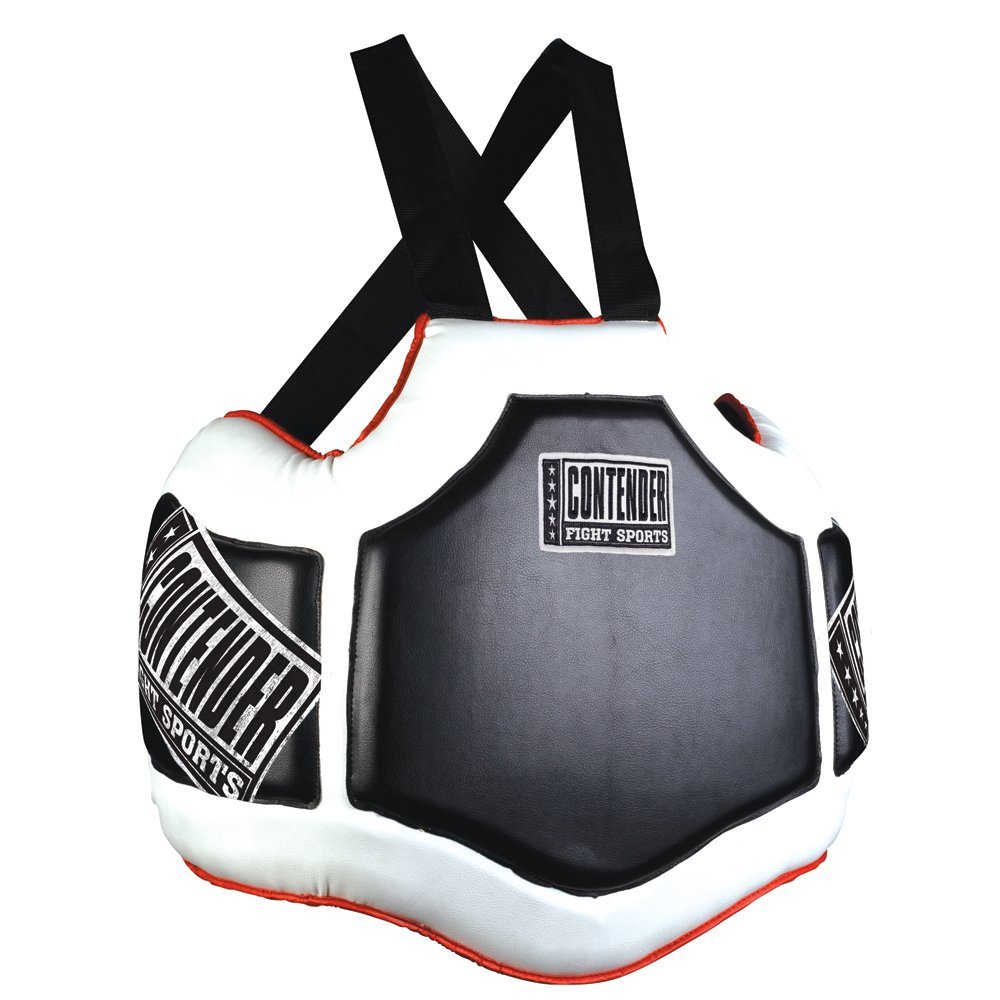 Contender Fight Sports Heavy Hitter Boxing Body Protector PBP Black/White : Boxing And Martial Arts Body Shields product image