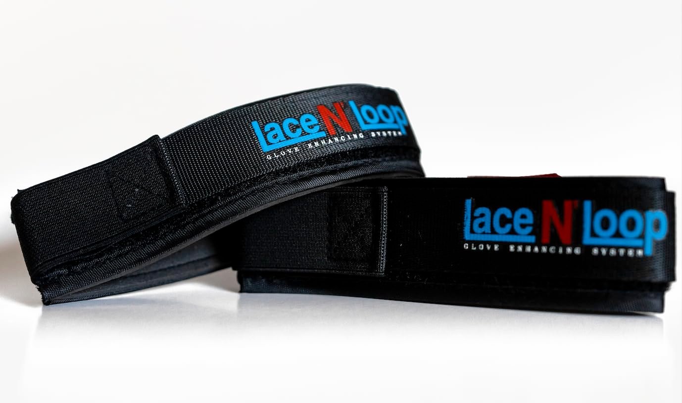 Lace N Loop Straps (Pair) (Black) product image