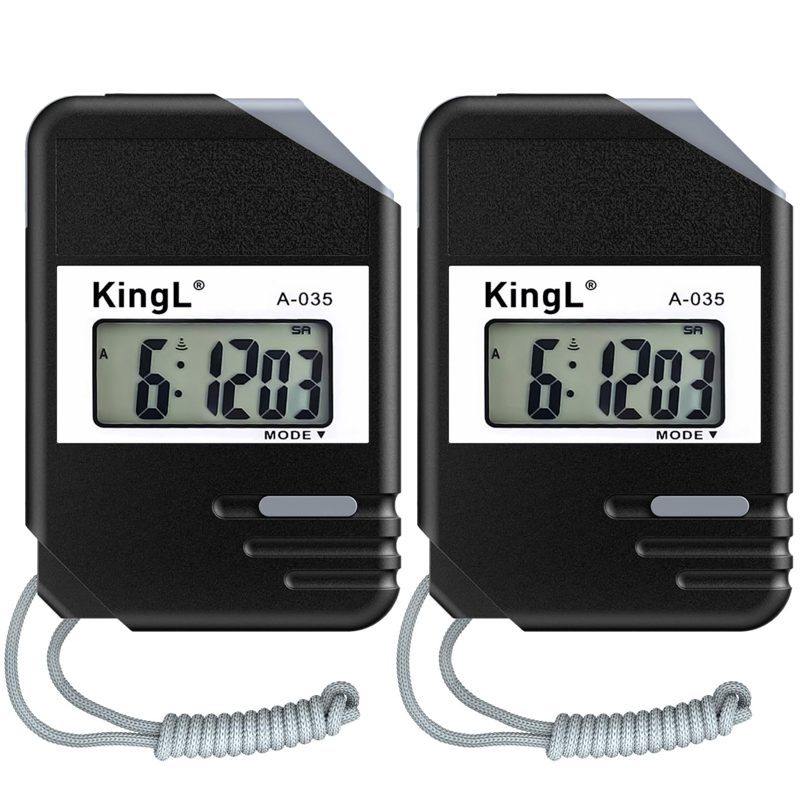 Gymboss Interval Timer and Stopwatch - Black/Blue SOFTCOAT product image