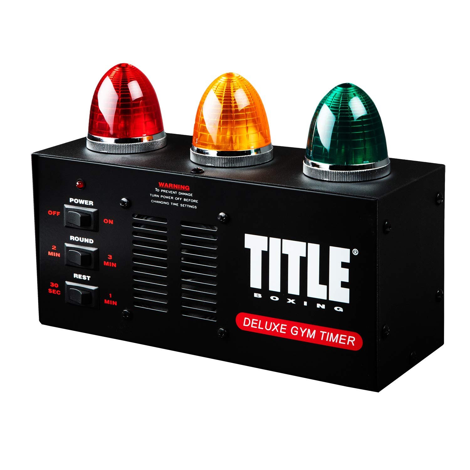 Title Deluxe Gym Timer - Gym Clock, Interval Timer, Workout Timer, Boxing Timer, Gym Clock Timer, Interval Timer for Workout, Gym Timer, Boxing Equipment : Boxing Ring Parts And Accessories product image