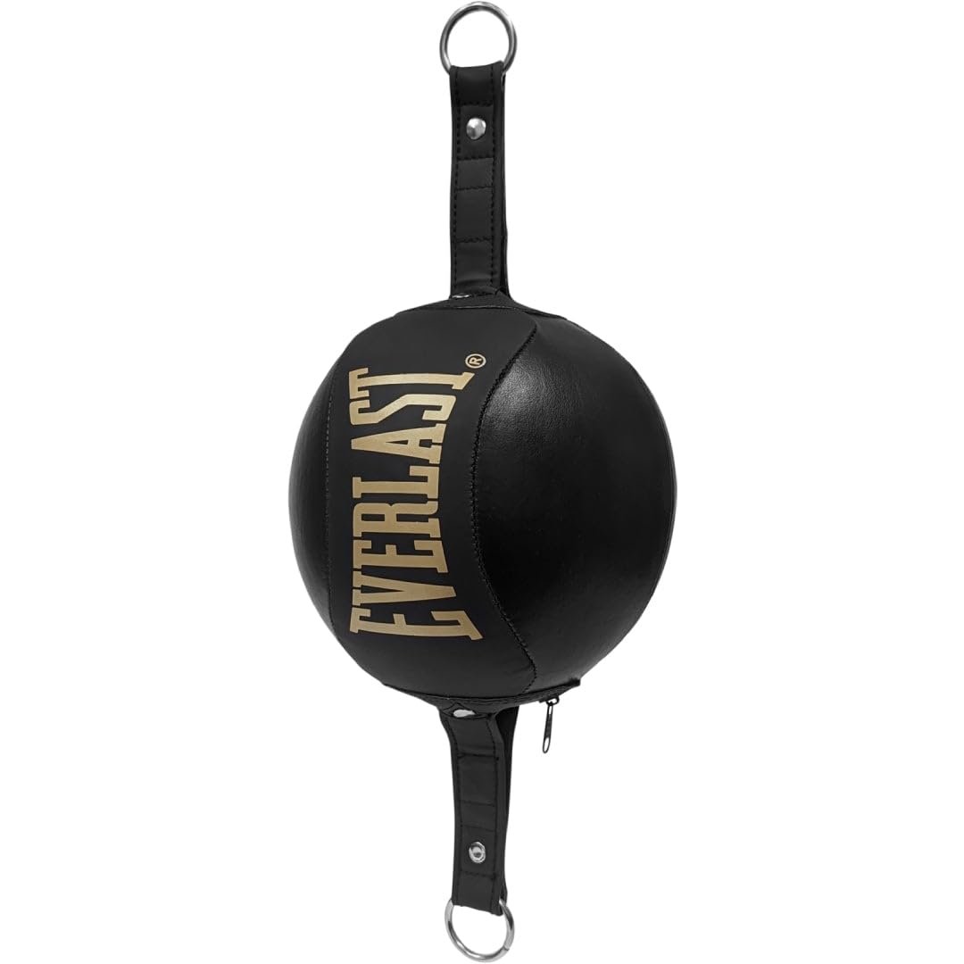 Everlast Elite Double End Bag | Premium Leather, Latex Bladder | Speed | Heavy Punching Bag for Boxing & MMA Training product image