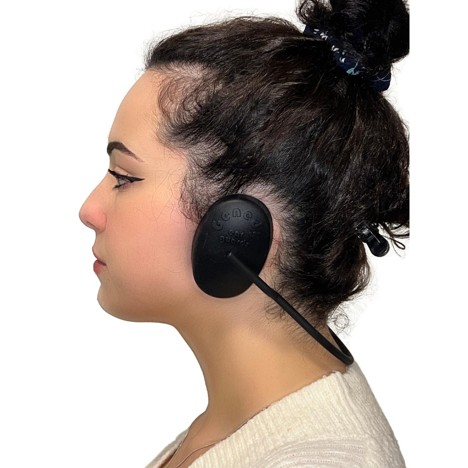 Genedy Ear Covers for Shower, Heat Dryer and Hair Dye Protection - Black | Waterproof Ear Covers for Washing Hair, Reusable Silicone Ear Caps For Hair Dye, Ear Protectors From Heat Styling and Dryer : Beauty & Personal Care product image