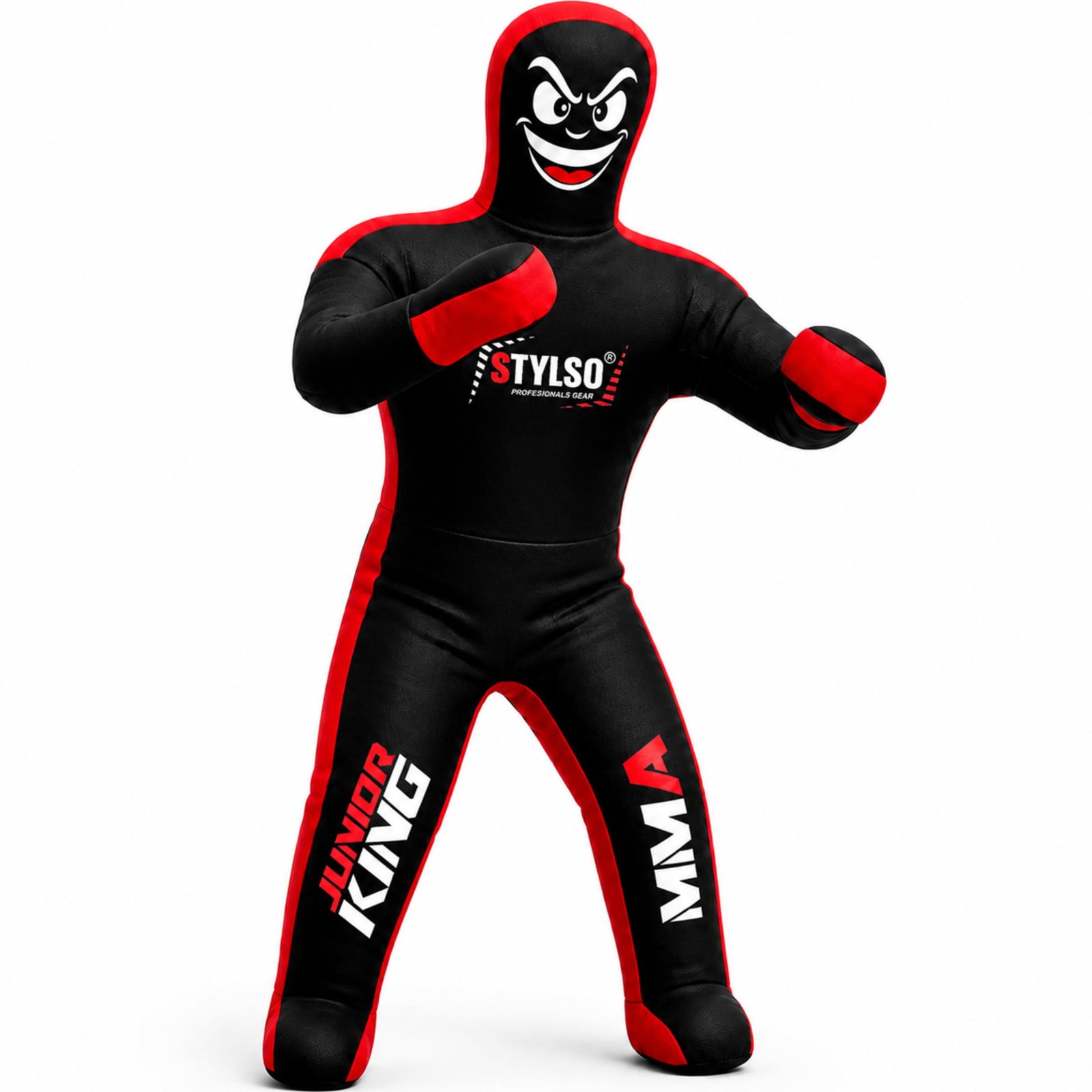 Un-Filled Wrestling Dummy for Kids – Youth Grappling Dummies BJJ, MMA, Jiu Jitsu & Judo Training Partner – Durable Martial Arts Practice Buddy (Black, 4ft / 48 Inches) product image