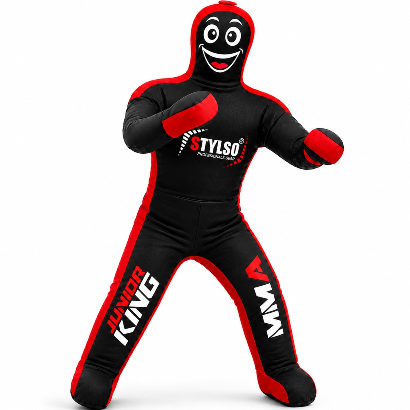 MatArts MMA Grappling Punching Dummy for Kids Combat Sports BJJ jiu Jitsu Judo Karate Taekwondo Wrestling Buddies Tackling and Boxing Dummies (47" / 4 Feet) - UNFILLED product image