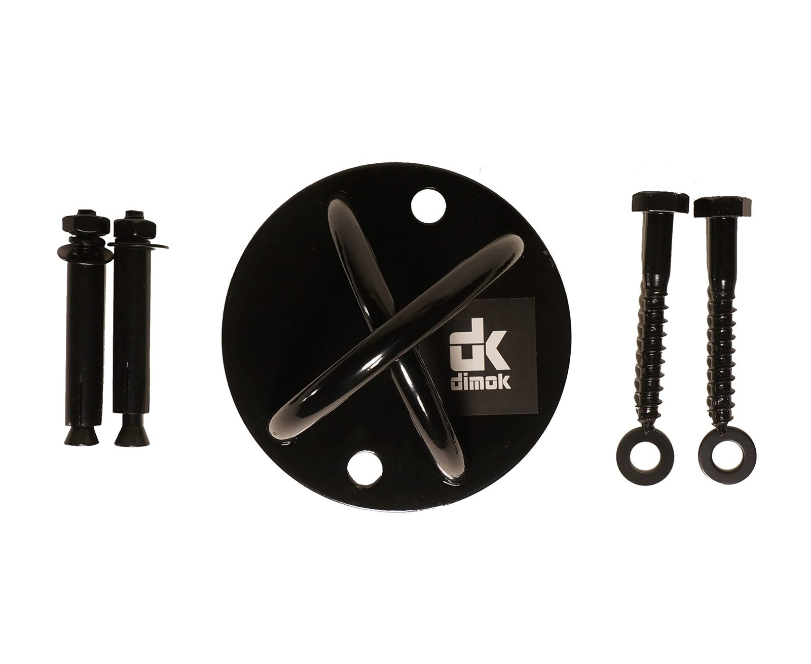 dimok Battle Rope Anchor Ceiling Mount for Suspension Straps Yoga Swing Brackets Resistance Trainer Yoga Trapeze Wall Mount Anchor for Gymnastic Rings Boxing Equipment Heavy Bag … product image