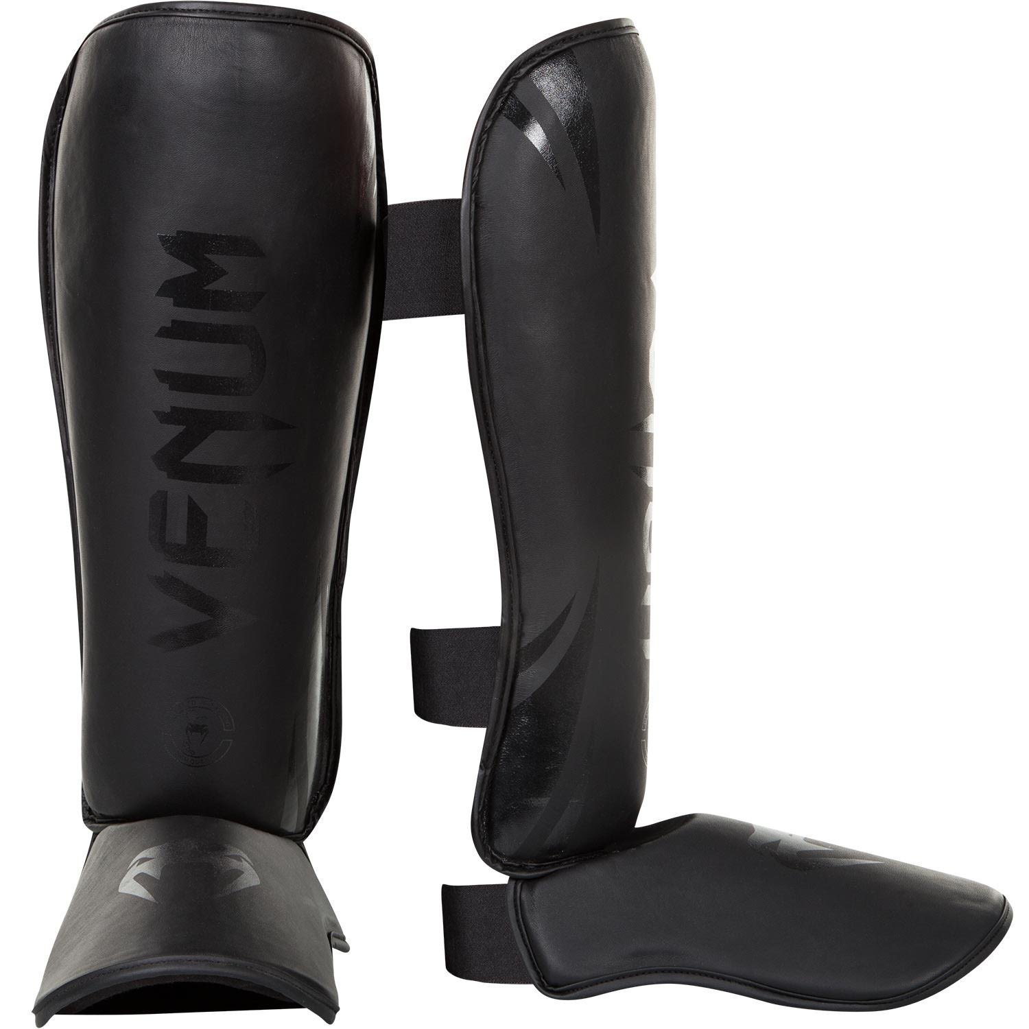 Hayabusa T3 Striking Shinguards - Men and Women - Black/Gold, Medium | MMA Protection, Muay Thai Kickboxing, Sparring Pads, Martial Arts Gear, Adjustable Straps, Impact Padding, Elastic Fit product image