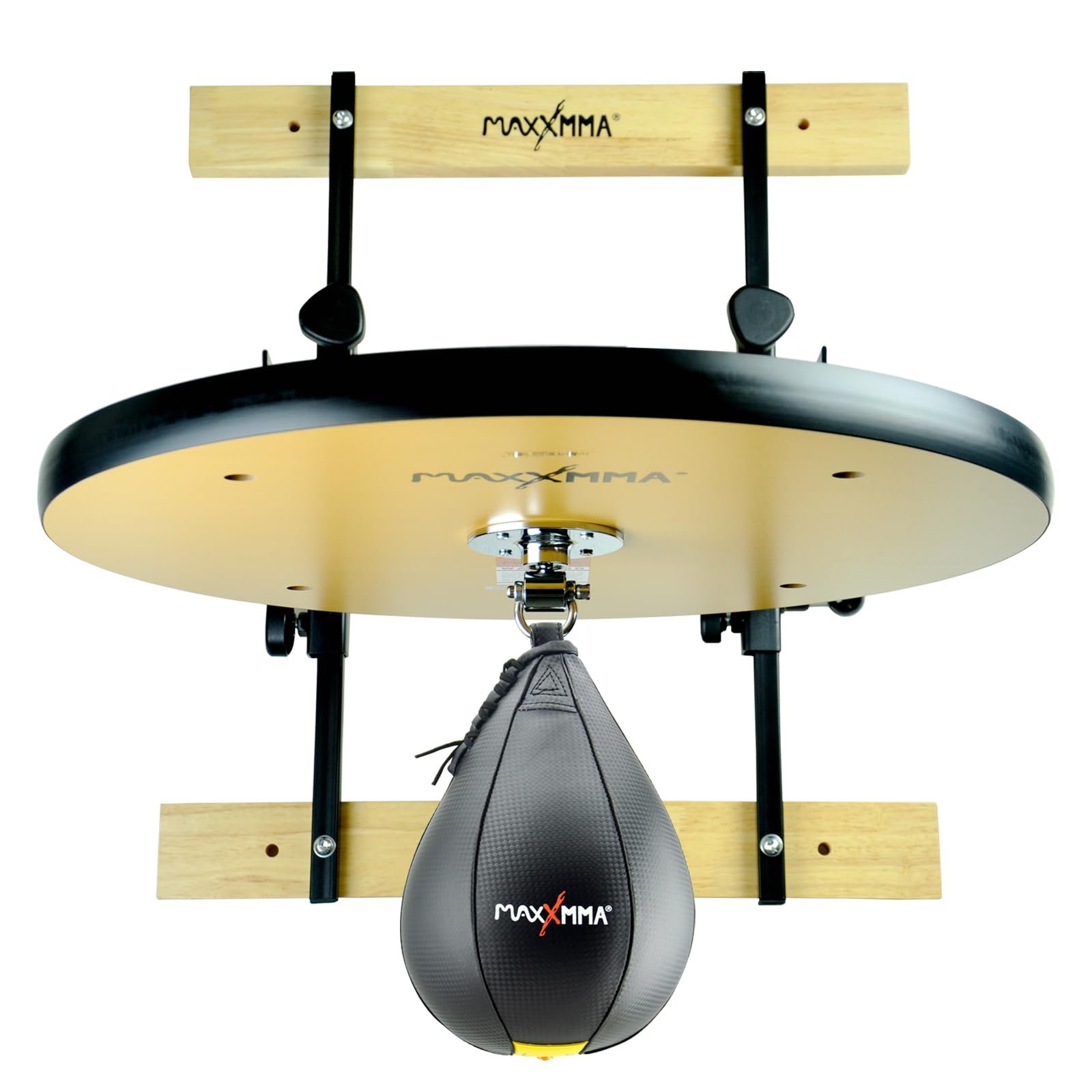 MaxxMMA Heavy Duty Adjustable Speed Bag Platform Kit 24" + Speed Ball (10" x 7") product image