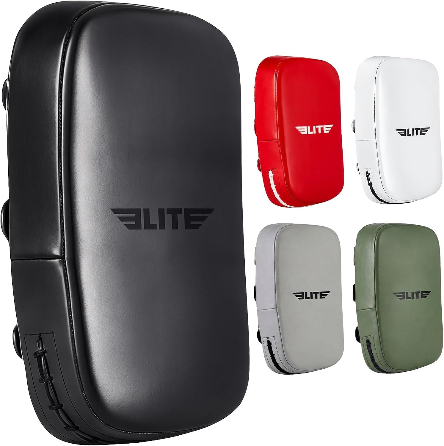 Image 19: Elite Sports Muay Thai Kickboxing Training Pad for Kickboxing, MMA, Taekwondo, Karate.