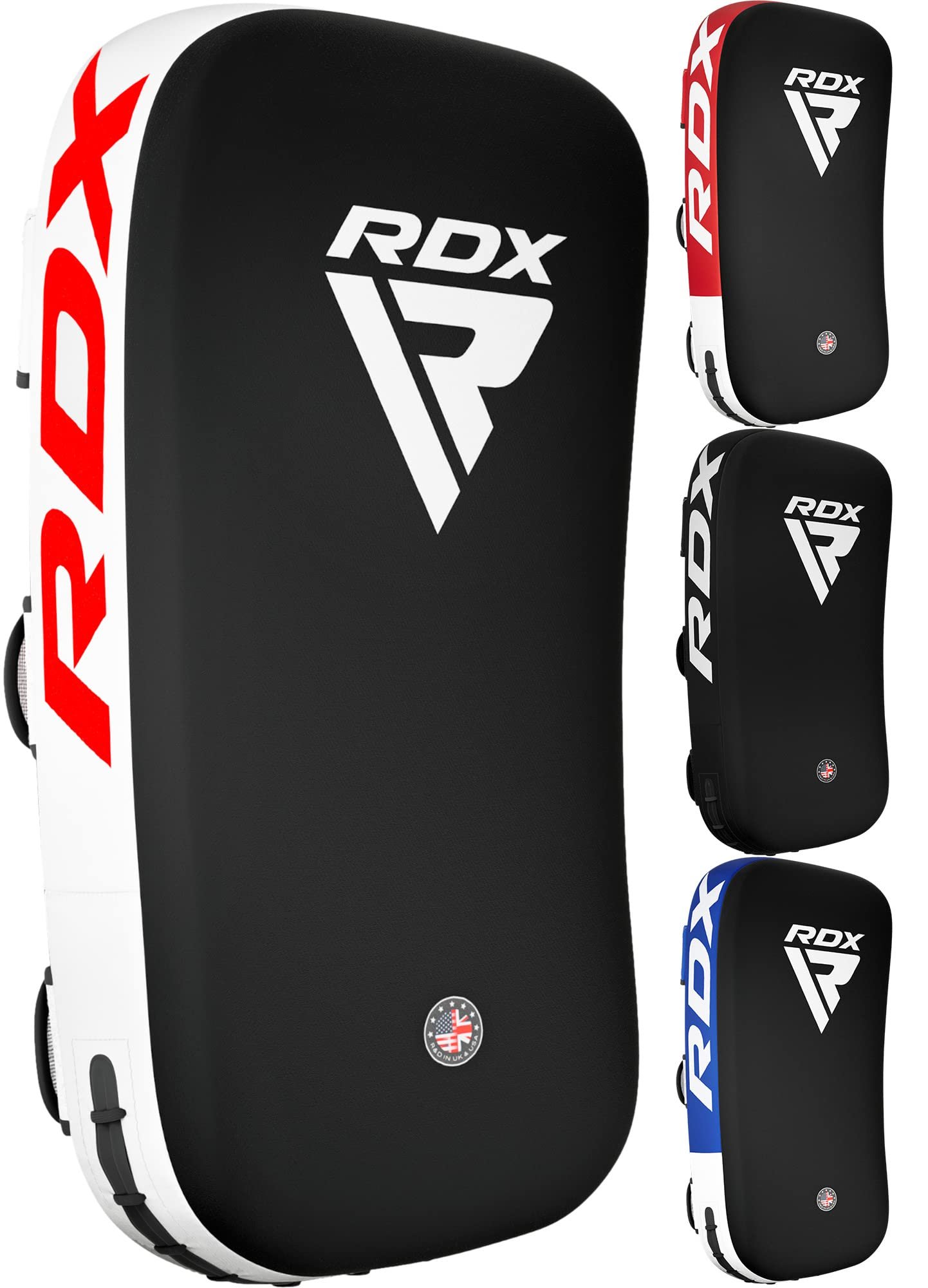 RDX Muay Thai Pad for Training, Curved Kickboxing Kicking Strike Shield, Coaching Kick Boxing, MMA, Martial Arts, Karate, Taekwondo, Punching, Foot, Knee and Elbow Target (One Pad Only) product image