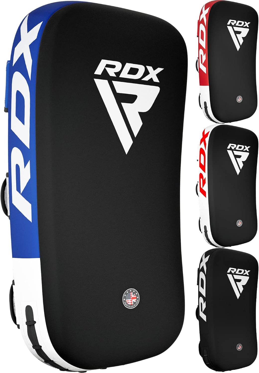 Image 16: RDX Muay Thai Pad for Training, Curved Kickboxing Kicking Strike Shield, Coaching Kick