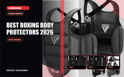 StrikeGearHQ article-specific real product banner for Best Boxing Body Protectors 2026