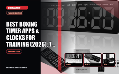 StrikeGearHQ article-specific real product banner for Best Boxing Timer Apps & Clocks for Training (2026): 7 Tested
