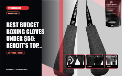 StrikeGearHQ article-specific real product banner for Best Budget Boxing Gloves Under $50: Reddit's Top Picks (2026)