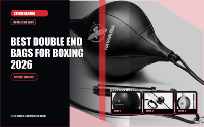 StrikeGearHQ article-specific real product banner for Best Double End Bags for Boxing 2026