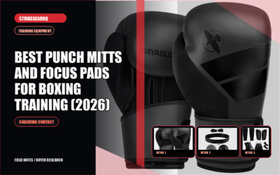 StrikeGearHQ article-specific real product banner for Best Punch Mitts and Focus Pads for Boxing Training (2026)