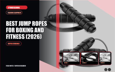 StrikeGearHQ article-specific real product banner for Best Jump Ropes for Boxing and Fitness (2026)